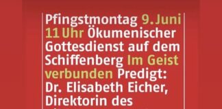 Ökumenischer Pfingstgottesdienst auf dem Schiffenberg