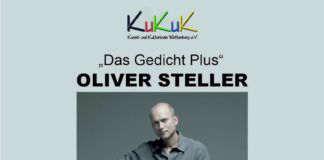 Oliver Steller spricht und singt Balladen „Das Gedicht Plus“
