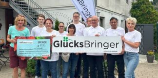 Glücksbringer-Aktion: Aramark-Team engagiert sich für das Tierheim Gießen