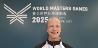 Benjamin Wolf vom Karate Dojo Lich wurde Vizeweltmeister bei den World Masters Games in Taipeh
