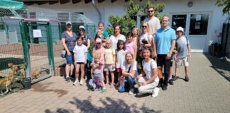 NABU-Jugendgruppe zu Besuch im Tierheim Gießen