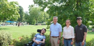 Rollstuhlgerechter Umbau im Freibad Ringallee