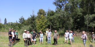 Informations-Wanderung zur geplanten Windkraftanlage