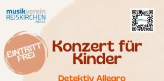 Musik in Gefahr! – Ein Fall für Detektiv Allegro beim Kinderkonzert in Reiskirchen