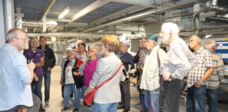 Vielseitige Eindrücke bei TREA II-Besichtigung