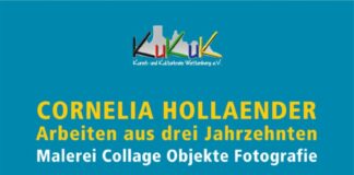Cornelia Hollaender – Arbeiten aus drei Jahrzehnten – Malerei – Collage – Objekte – Fotografie