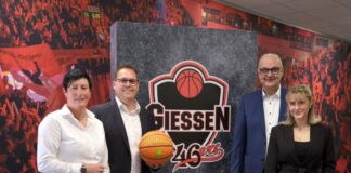 SWG weiter Top-Partner der GIESSEN 46ers