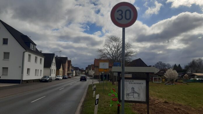 250331lindenstruthTempo30Willkommen