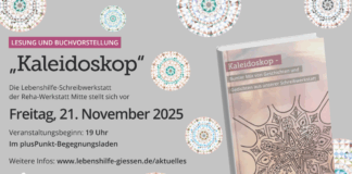 21. November: „Kaleidoskop“ – Schreibwerkstatt Freitagsschreiben feiert Buchpremiere