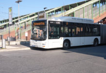Stadtbusse fahren mit aktualisiertem Fahrplan