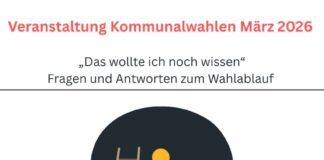 Kommunalwahlen 2026, “Das wollte ich noch wissen” – Fragen und Antworten zum Wahlablauf