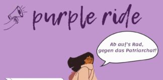 2. Purple Ride Fahrraddemo in Gießen