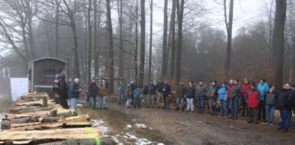 Holzversteigerung und Feiern wieder traditionell