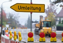 Buslinien 10 und 18 fahren Umleitung