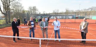 4 neue Kunstrasen-Tennisplätze für den TSV Klein-Linden