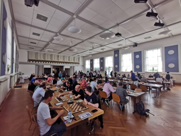 Blick in den Turniersaal 1
