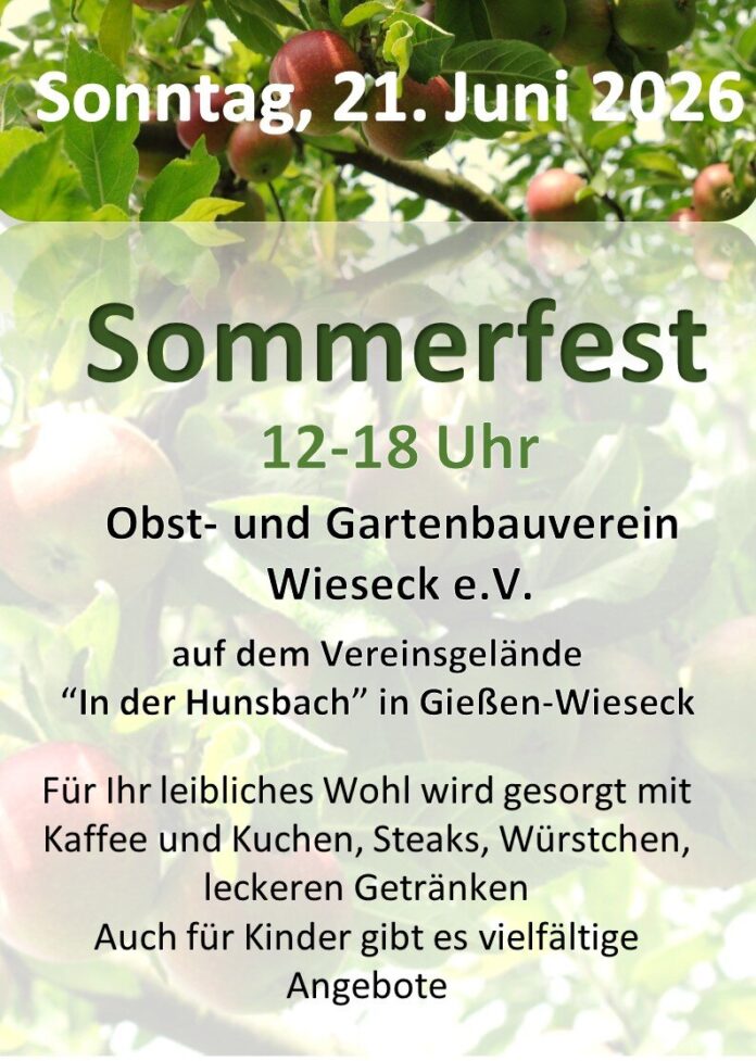 Sommerfest 2026
